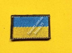 Флаг Украины на липучке